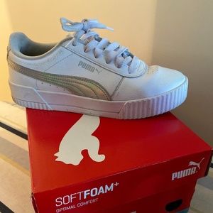 Puma white Iridescent carina